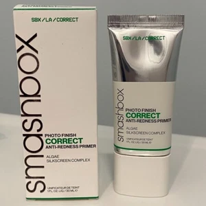 NIB Smashbox Photo Finish Correct Anti Redness Primer (Full Size 30 ml/ 1 oz) - Picture 1 of 3