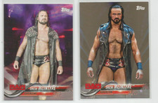 DREW McINTYRE 2018 TOPPS WWE THEN NOW FOREVER VARIATION CARD & BRONZE & REG #125