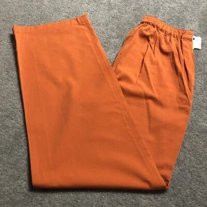 Abound Women’s Casual Pants Sz S Rustic Brown Wide Leg High Rise Elastic Waist - Picture 1 of 11