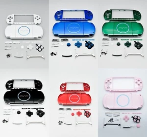 Full Set Housing Shell Case Faceplate Button Replacement for PSP 3000 PSP3000 - Picture 1 of 99
