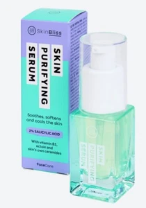 sérum purifiant à la vitamine B3 et acide salicylic Skin Bliss 17ml - Picture 1 of 2