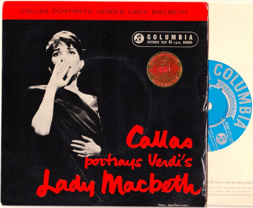 Callas. Verdi (Macbeth - arias). Col ESL 6260 (7"). NM - Image 1 of 1