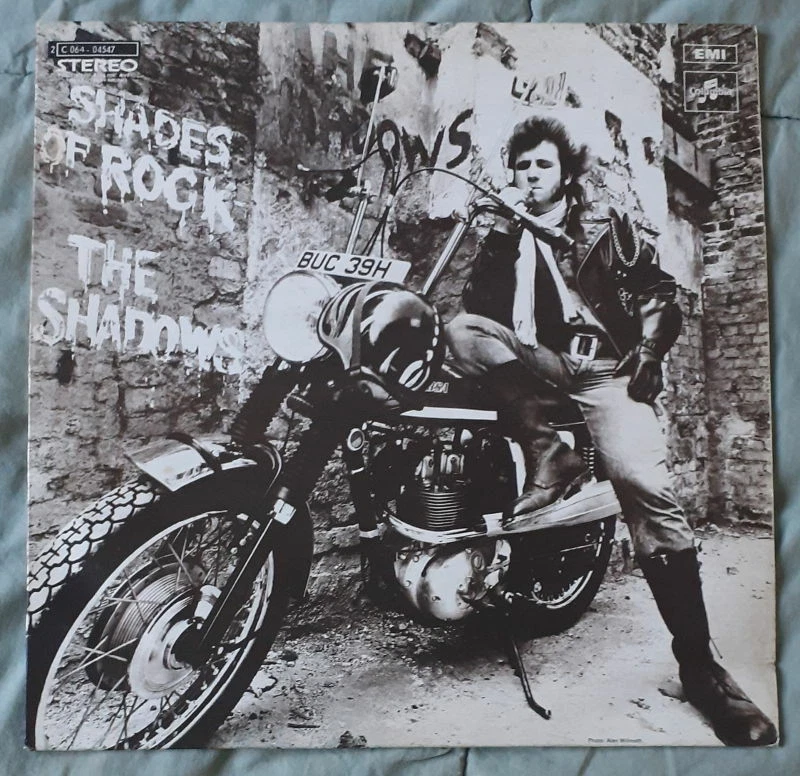 THE SHADOWS SHADES OF ROCK CHOPPER COVER FRENCH LP 1971 - Photo 1/1