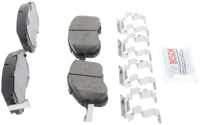 Pastillas de freno Bosch azul cerámica con herrajes delanteras para Nissan Sentra 2000-2006 Foto 1 de 4