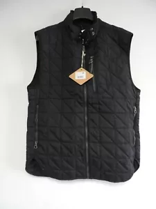 Replay Quilt Gilet Black Size Medium DH009 LL 11 - Picture 1 of 3
