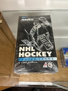 1991-92 Score Pinnacle Premier Edition NHL Hockey werkseitig versiegelt Hobbybox - Bild 1 von 7