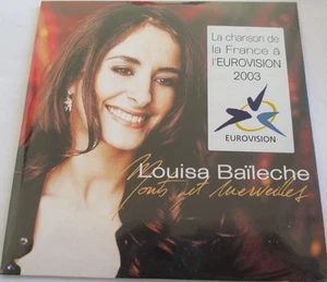 EUROVISION: LOUISA BAÏLECHE SINGLE CD "MONTS ET MERVEILLES" - NEW - NEUF  - Picture 1 of 2
