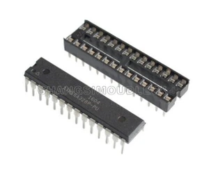IC ATMEGA328P-PU ATMEGA328P DIP28 Microcontroller ATMEL + DIP SOCKET - Bild 1 von 4