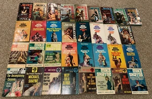 Mike Shayne - 33 Mystery Detective Novels - Brett Halliday - RARE Paperbacks! - Picture 1 of 15