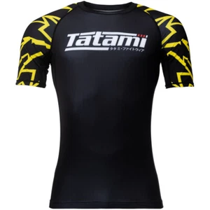 Tatami Fightwear Recharge Short Sleeve Rashguard - Bolt - Picture 1 of 7