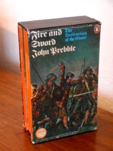 Fire and Sword: The Destruction Of The Clans 3-Vol Boxed Set by Prebble Scotland - Foto 1 di 6