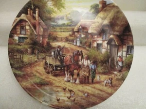 COLLECTORS PLATE 1991 EARLY MORNING MILK WEDGWOOD CHRIS HOWELLS 26 W90 43.1 - Picture 1 of 3