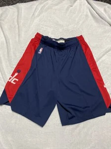 Washington Wizards Nike NBA Dri Fit Shorts Medium Red Navy Team Player Issued - Picture 1 of 4