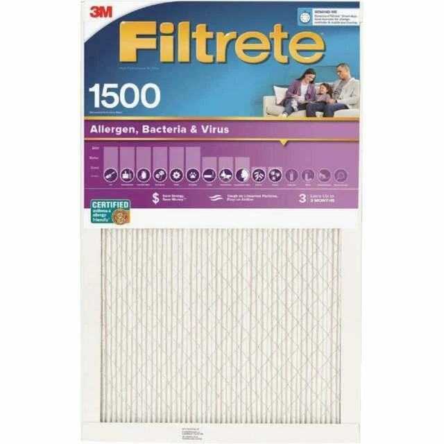 3M Filtrete MD14X25 Ultra Allergen Furnace Air Filter - Image 1 of 1