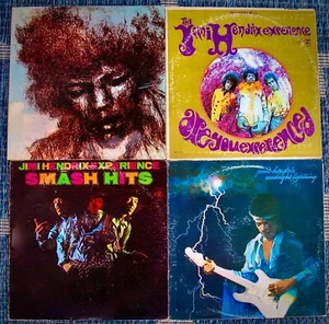 JIMI HENDRIX EXPERIENCE~4 Psych Rock Albums~The Cry Of Love~Are You Experienced - Picture 1 of 3