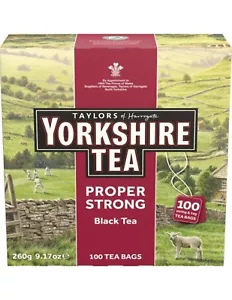 Talyors Of Harr Yorkshire Strong Tea Bags 100 Pack x 1 - Picture 1 of 1