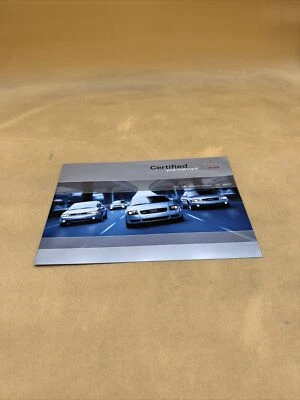 AUDI A4 A6 A8 QUATTRO TT 2004 certificado usado folleto de ventas catálogo folleto Foto 1 de 4