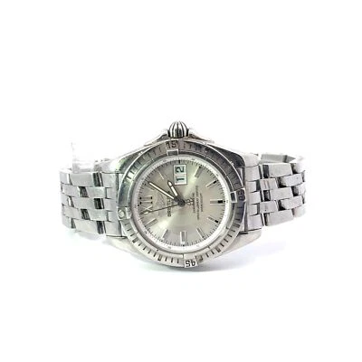 Reloj automático Breitling Windrider Cockpit A49350 esfera plateada acero inoxidable Foto 1 de 4