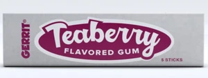 Goma de mascar Teaberry clásica retro nostálgica 10 paquetes envío gratuito - Imagen 1 de 1