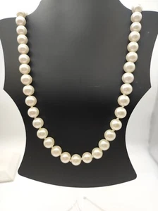Collana donna in Perle bianche con chiusura in argento 925 perle kultra - Foto 1 di 9