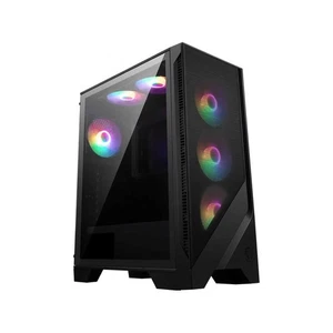 Msi MAG FORGE 120A AIRFLOW Black Mid Tower Case Atx/M-Atx/Mini-Itx - Picture 1 of 1