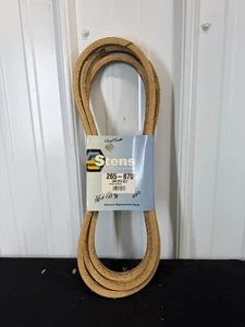 Stens Lawnmower Belt 265-870 OEM Scag 483242 NOS NIP 5/8" x 125-3/8" - Picture 1 of 2