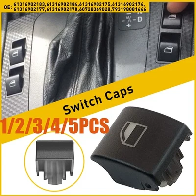 Tapas botones interruptor ventana bmw e46 323i 325i 330i M3 328i 323ci 325ci 3301-5x Foto 1 de 4