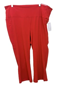 Lane Bryant LIVI Active Pant Signature Stretch Capri Legging Size 22/24 Oran NEW - Picture 1 of 5