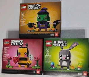 LEGO BRICKHEADZ Set: Halloween Hexe Hummel & Osterhase 40272 40271 49270 - Bild 1 von 6