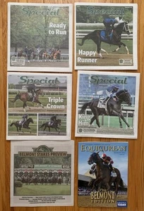 2025 Belmont At Saratoga Magazines, Equicurean, Saratoga Special - Picture 1 of 1