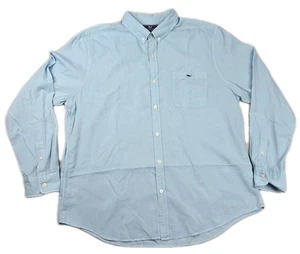 Vineyard Vines Slim Fit Tucker Langarm Hemd Herren XL Blauwal - Bild 1 von 12