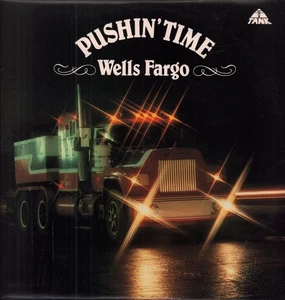 Wells Fargo Pushin' Time LP vinyl UK Tank 1984 BSS420 - Picture 1 of 3