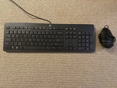 HP Wired Desktop Mouse and Keyboard Combo - Image 1 of 3