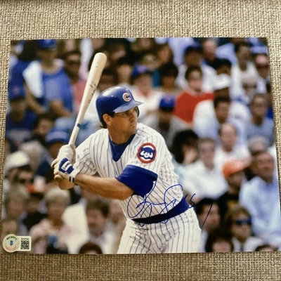 Ryne Sandberg Chicago Cubs Signed 8x10 Photo Beckett BAS COA - Изображение 1 из 3