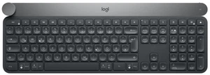 ^Logitech Craft Advanced Keyboard QWERTZ Deutsch RF Wireless Bluetooth - Picture 1 of 1