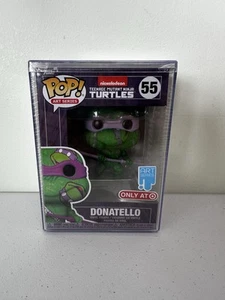 NEW Funko Pop! Art Series Donatello #55 TMNT Figure W/ Hard Protector and sealed - Picture 1 of 4