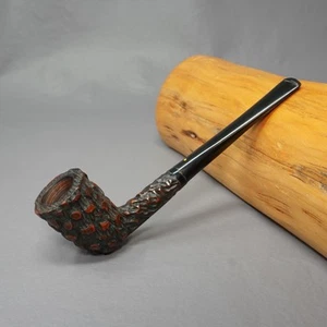 LHS Purex Carved Dublin Estate Briar Tobacco Pipe - Bild 1 von 14