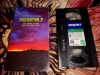 Predator 2 VHS 1990 CBS FOX Original Release Cult Classic Sci-fi Alien Vs - Image 1 of 4