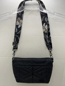 Lug Flare Adjustable Strap Crossbody Purse Tropical Floral Print Strap - Bild 1 von 14