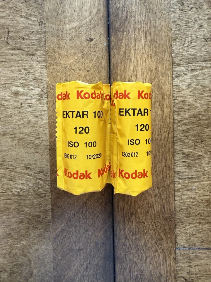Kodak Professional 120 Ektar 100 Color Negative Film - Expired 10/2020 - 2 Rolls - Image 1 of 2
