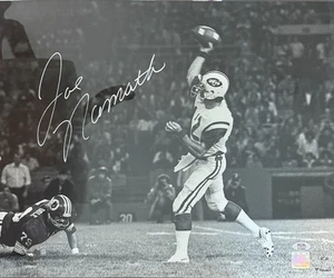 Joe Namath Autograph Signed 16x20 Photo New York Jets - PSA - HOF 85  - Picture 1 of 1