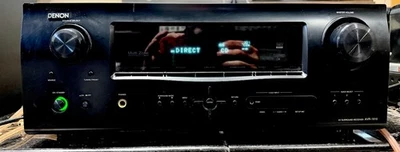 Denon AVR-1910 AV 7.1 Ch Digital Surround Sound HDMI Receiver; Tested - Image 1 of 4