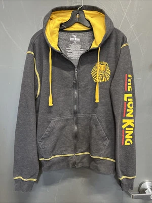 Disney El Rey León Broadway Musical Manga Larga Pullover Chaqueta Talla Mediana  Foto 1 de 4