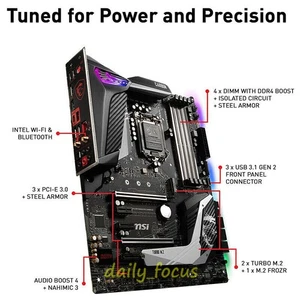 Zócalo para placa base MSI MPG Z390 GAMING PRO CARBON LGA 1151 Intel Z390 DDR4 ATX - Imagen 1 de 6