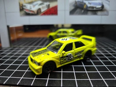 💎 Majorette Mercedes Benz 190E 2.5-16 Evolution II Yellow #1 1:59 - Image 1 of 4