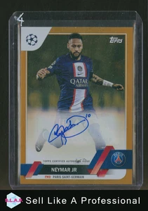 NEYMAR JR. TOPPS ORANGE 19/25 A-N 2023 UEFA CHAMPIONS LEAGUE PSG AUTOGRAPH ENG - Bild 1 von 2