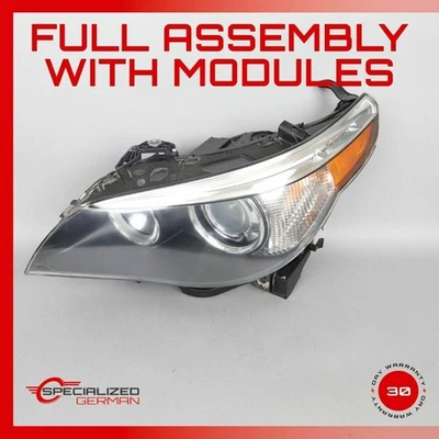 Faro izquierdo xenón adaptable OEM BMW 525i 530i 545i 2004-2005 usado Foto 1 de 4