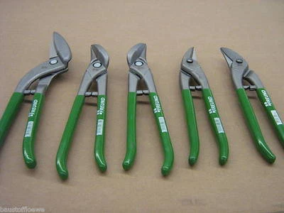Freund Blechscheren Set 5 Stück Blechschere Loch-/Idealschere Tafelblechschere