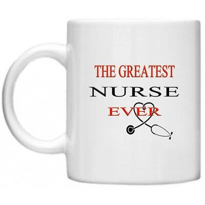 Greatest Nurse Gifts Doctor Key Worker Pandemic Rainbow NHS Novelty Mug Cup  — 第 1/2 张图片