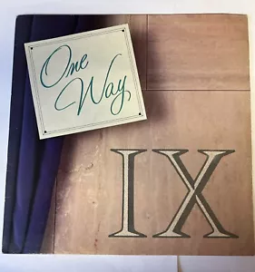 One Way One Way IX Vinyl LP Album Don't Think About It / Al Hudson 1986 VG+ - Picture 1 of 8